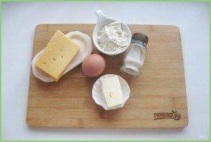 Сырные крекеры на Новый год Крысы - фото шаг 1