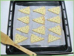 Сырные крекеры на Новый год Крысы - фото шаг 11