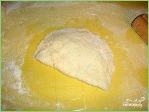 Сырные лепешки с начинкой - фото шаг 8