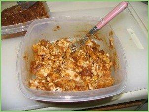 Тайская куриная пицца - фото шаг 12