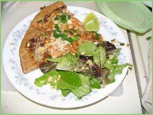 Тайская куриная пицца - фото шаг 16