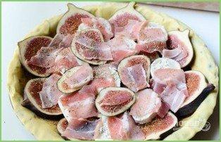 Тарт с беконом и инжиром - фото шаг 4