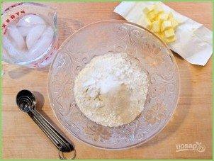 Тарт с лимонной начинкой - фото шаг 1