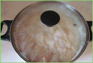 Тесто на опаре для пирожков - фото шаг 6