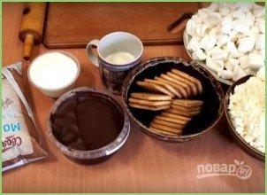 Творожный чизкейк с маршмеллоу без выпечки - фото шаг 1