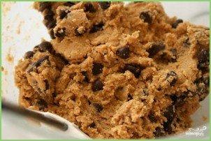 Ванильное печенье с шоколадом - фото шаг 1