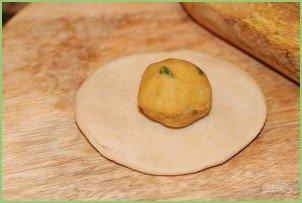 Вегетарианские лепешки с картофелем - фото шаг 4