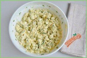 Вертута из вытяжного теста с творогом - фото шаг 3