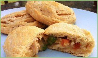 Воздушные пирожки за 5 минут - фото шаг 8