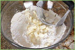 Закусочные сырные печенюшки - фото шаг 1