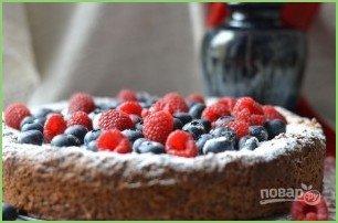 Заливной пирог с ягодами - фото шаг 6