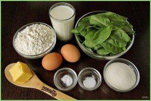 Заливной пирог с щавелем - фото шаг 1