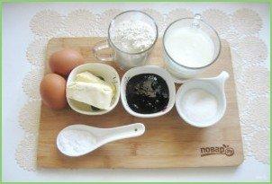 Заливной пирог с вареньем - фото шаг 1