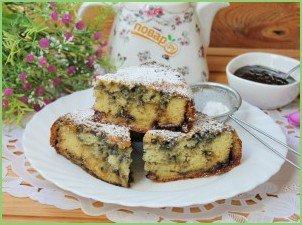 Заливной пирог с вареньем - фото шаг 12