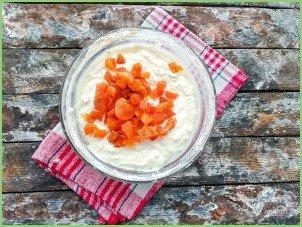 Запеканка с курагой в мультиварке - фото шаг 6