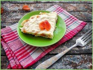 Запеканка с курагой в мультиварке - фото шаг 9