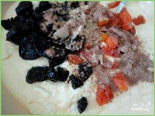 Запеканка с сухофруктами без сахара - фото шаг 2