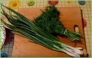 Жареные пирожки с яйцом, луком и зеленью - фото шаг 5