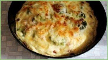 Киш с ветчиной и сыром - фото шаг 17