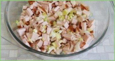 Киш с ветчиной и сыром - фото шаг 6