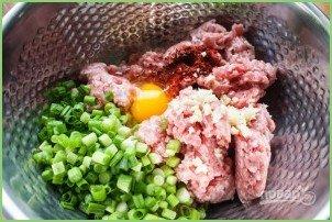 Оладьи мясные - фото шаг 2