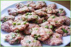 Оладьи мясные - фото шаг 3