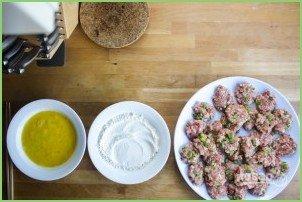Оладьи мясные - фото шаг 4
