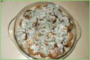 Запеканка овощная с курицей - фото шаг 8