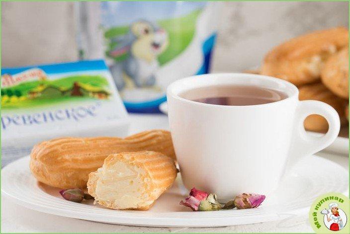 Эклеры с кремом - фото шаг 1