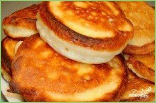 Оладьи с яблоком - фото шаг 7
