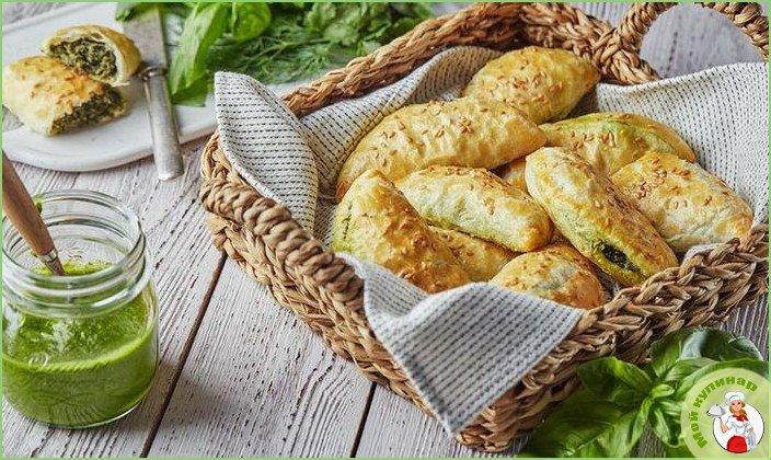 Пирожки с зеленью - фото шаг 1