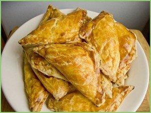 Пирожки-треугольники с мясом - фото шаг 6