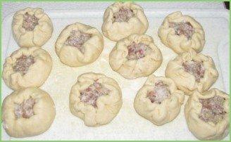 Беляши с мясом на сковороде - фото шаг 7