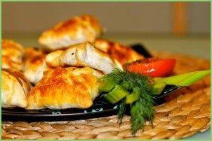 Слоеная самса с курицей - фото шаг 6