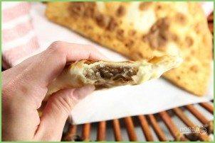 Тесто для чебуреков с мясом - фото шаг 9