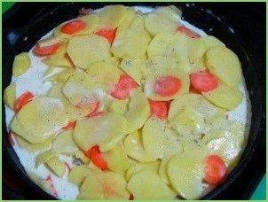 Запеканка с мясом и картошкой - фото шаг 2