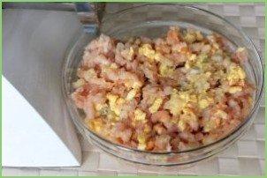Cамса с курицей и сыром - фото шаг 2