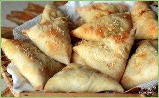 Cамса с курицей и сыром - фото шаг 5