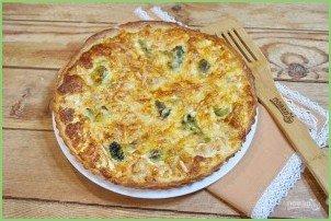 Киш с лососем и брокколи - фото шаг 8