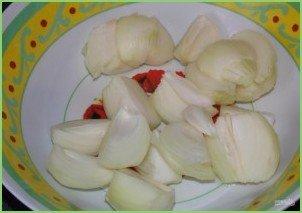 Самса с куриной грудкой - фото шаг 3