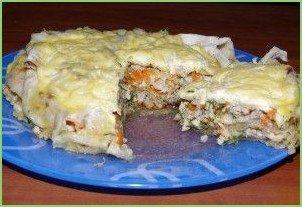 Ачма с мясом из лаваша - фото шаг 7